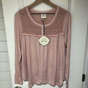 NWT Knox Rose blouse